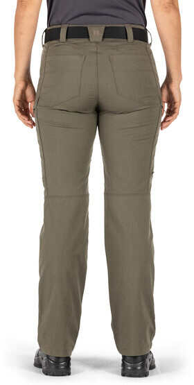 5.11 Women's Tactical Apex Pant in Ranger Green with comfort waist